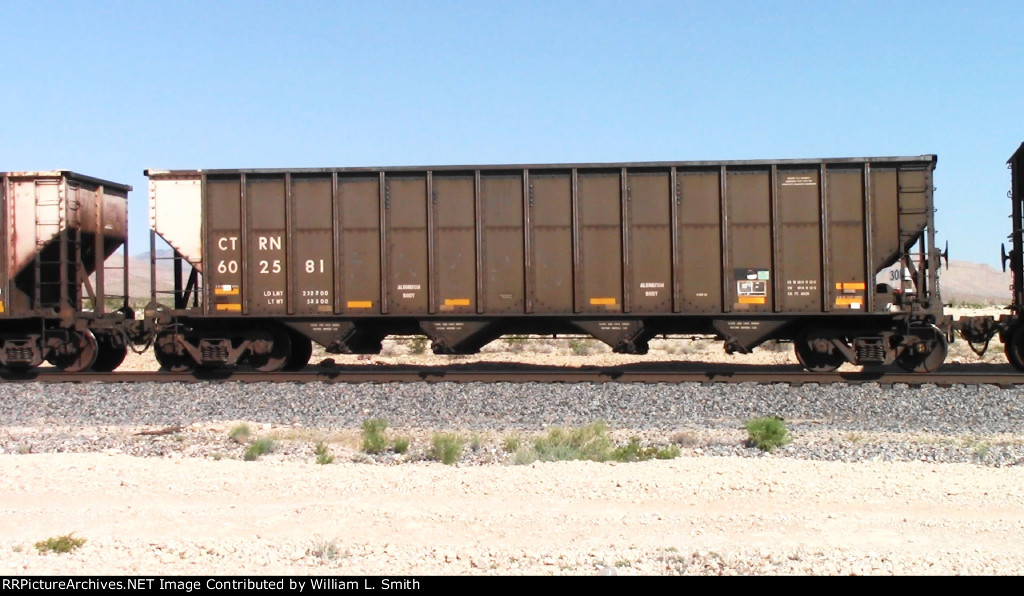 EB Unit Empty Hooper Car Frt at Erie NV -61